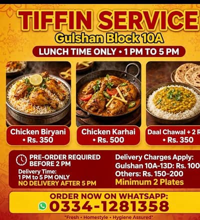 home-made lunch service