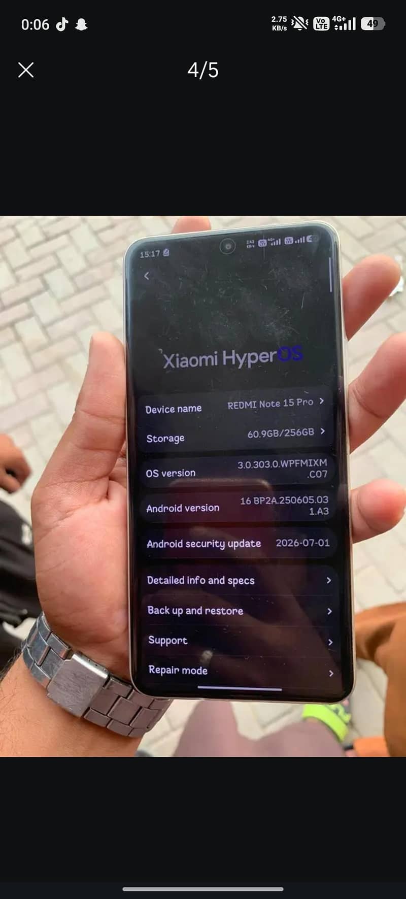 Xiaomi Redmi Note 15 Pro 3