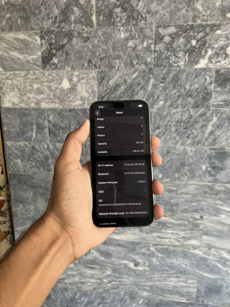 iPhone 13 Pro non 5