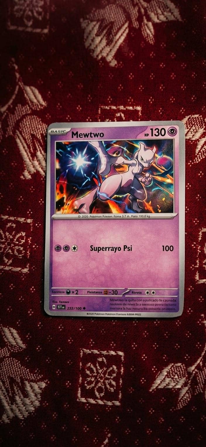 Mewtwo Basic Pokémon Card 0