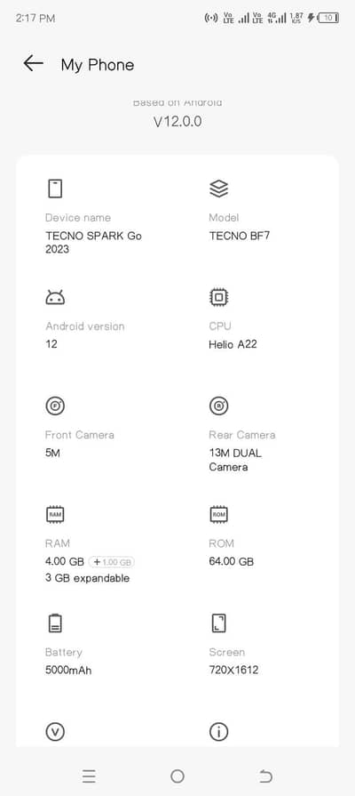 Tecno Spark Go 2023