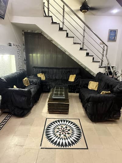 7 Seater Tv Loung set with Glass Table