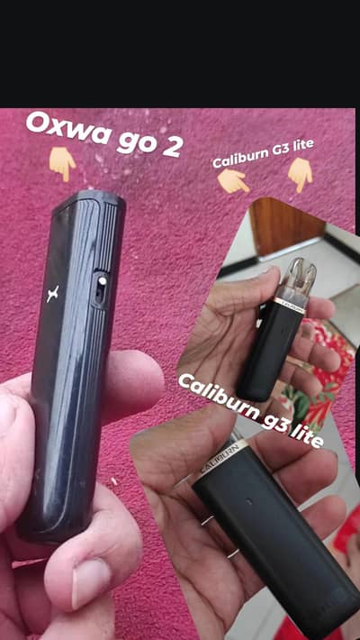 oxwa go 2 caliburn g3 lite