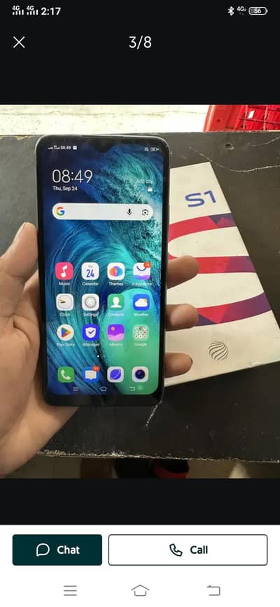 Vivo S1 8 256 pta approved with box