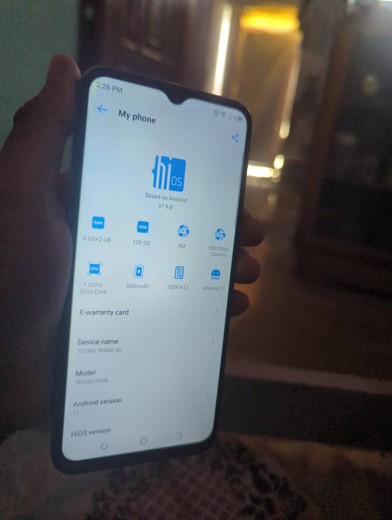 Tecno Spark 8C 6