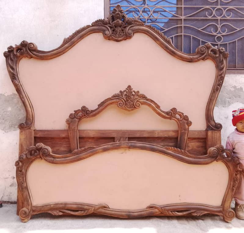 Bed set/Poshish bed set/Bubble bed set/Wooden bed side table dressing 1