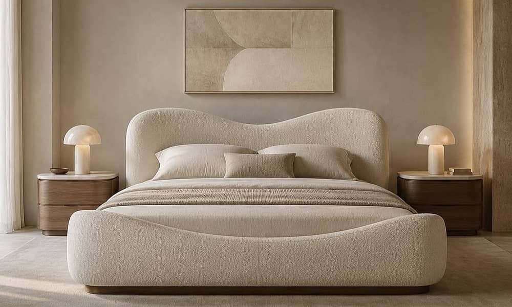 Bed set/Poshish bed set/Bubble bed set/Wooden bed side table dressing 2