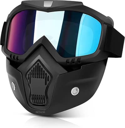 Goggle Bike Mask Anti Scratch UV Protective Face Mask