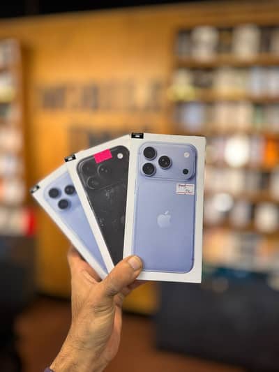 Box Pack Iphone 18 Pro 512GB (JV) SIM Lock USA LLA Non Active Sealed