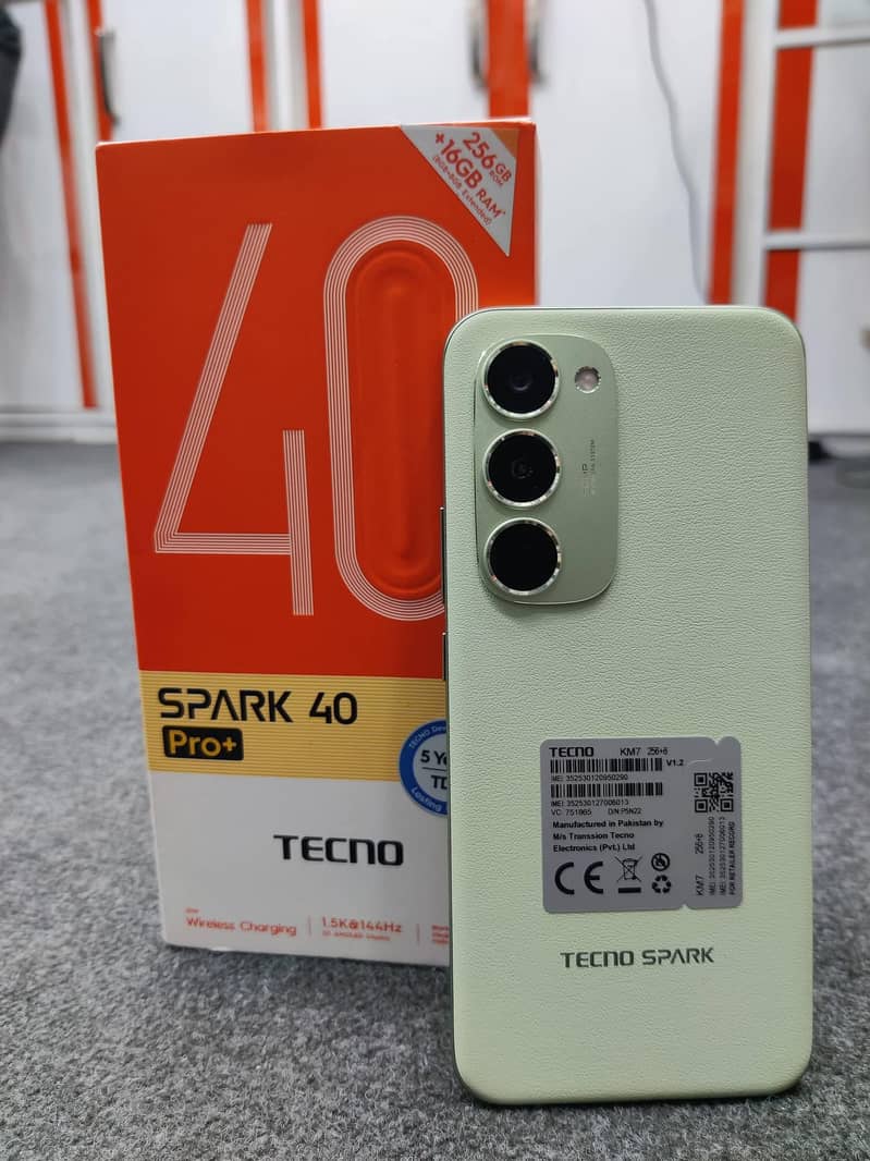 Tecno Spark 40 pro plus 2