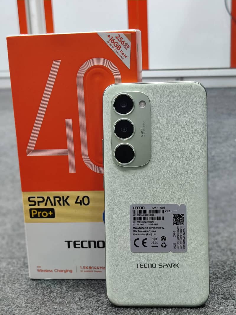 Tecno Spark 40 pro plus 3