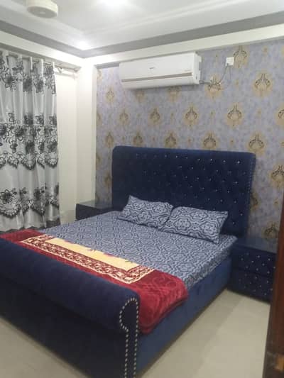 1bed fully luxury furnished appartment available for rent in bahria town phase 4 Civic centre well maintained building