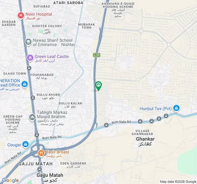 Ideally li water 1 kanal plot in K block back of main is ho for sale in 9 Prism
