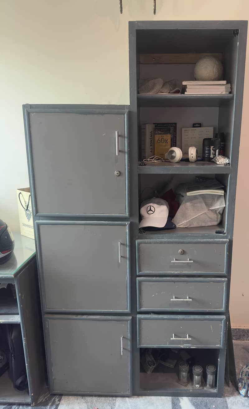 Study table& cupboard 1