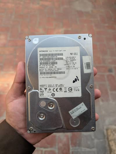 1TB Hard Drive Hitachi Brand