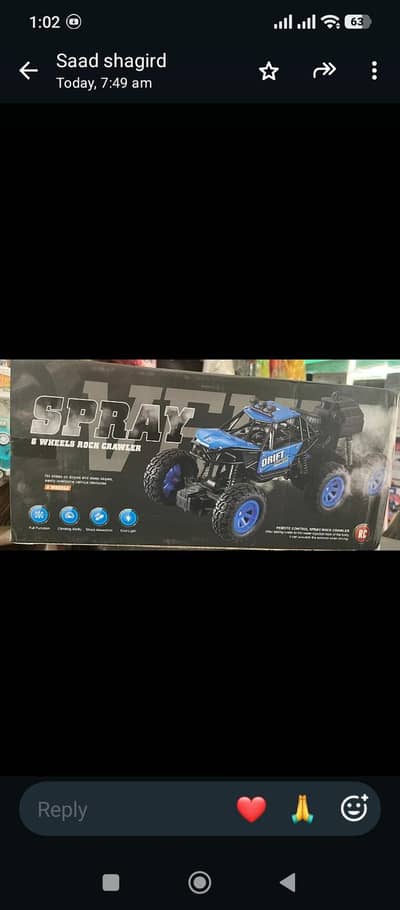 6-Wheel RC Drift Champion Rock Crawler Car – Metal Body