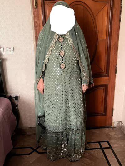 sharara long shirt duppata xl