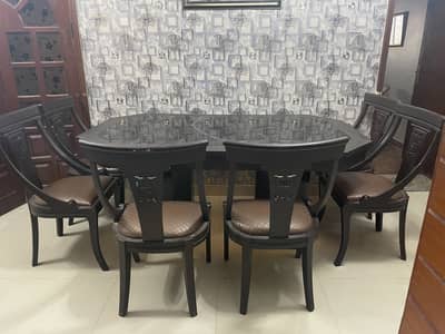 Dining Table Set - 6 chairs