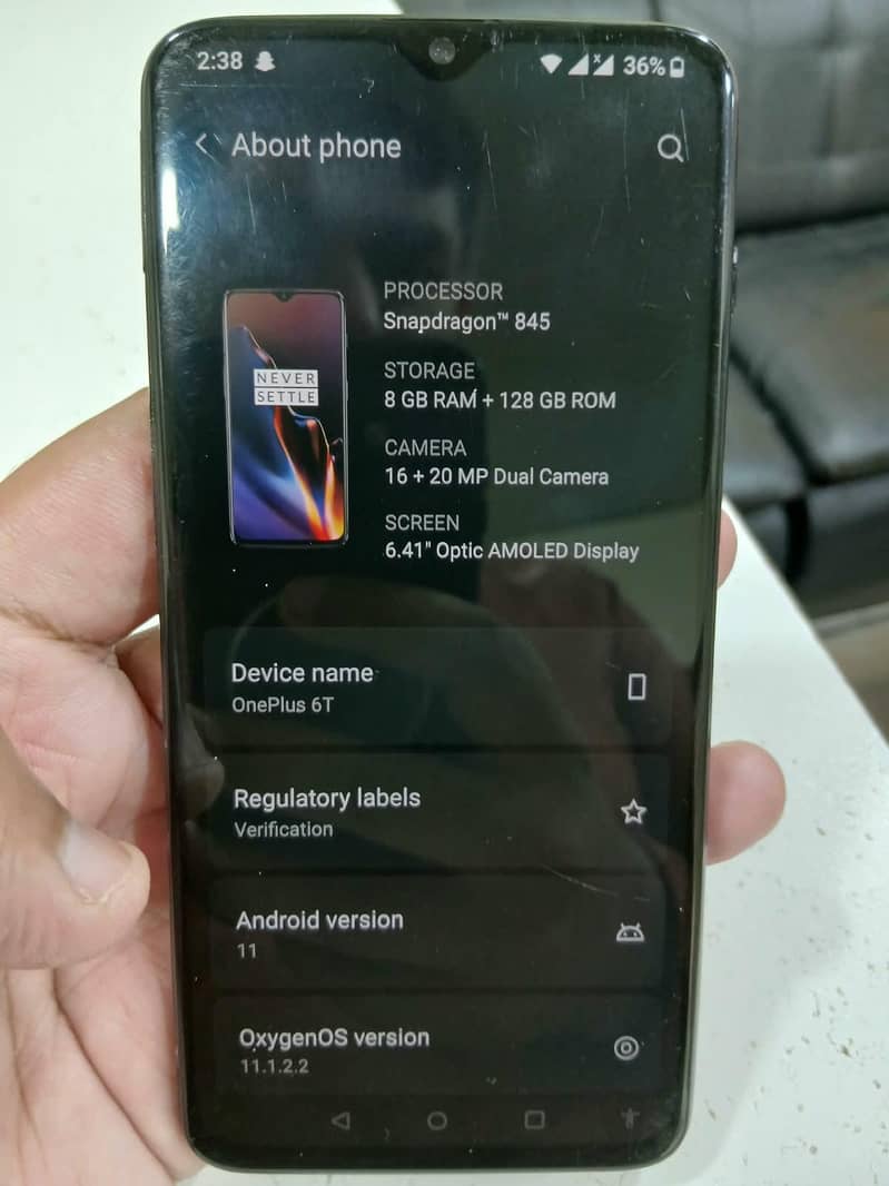 One Plus 6T Cp 2