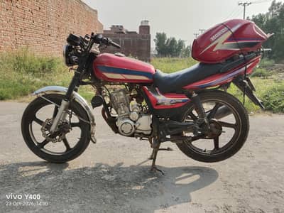 Modified United 125cc Self Start Alloy Rims For Sale.