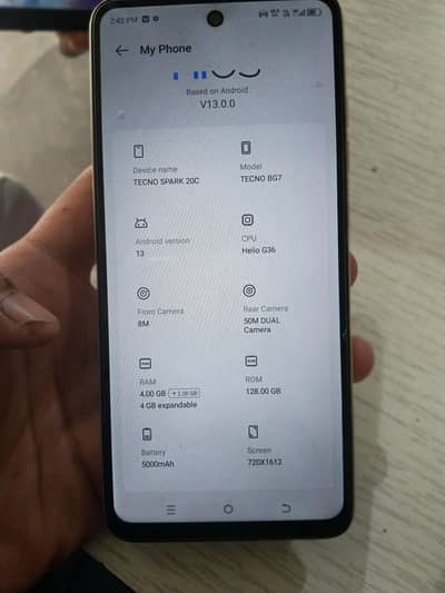 tecno spark 20c