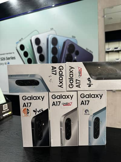 Samsung A17 Box Packed Available