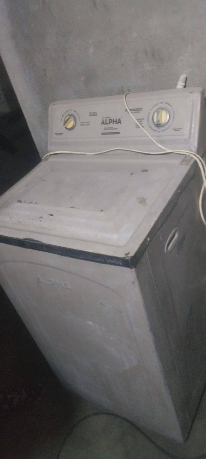 Alpha washing machine 0