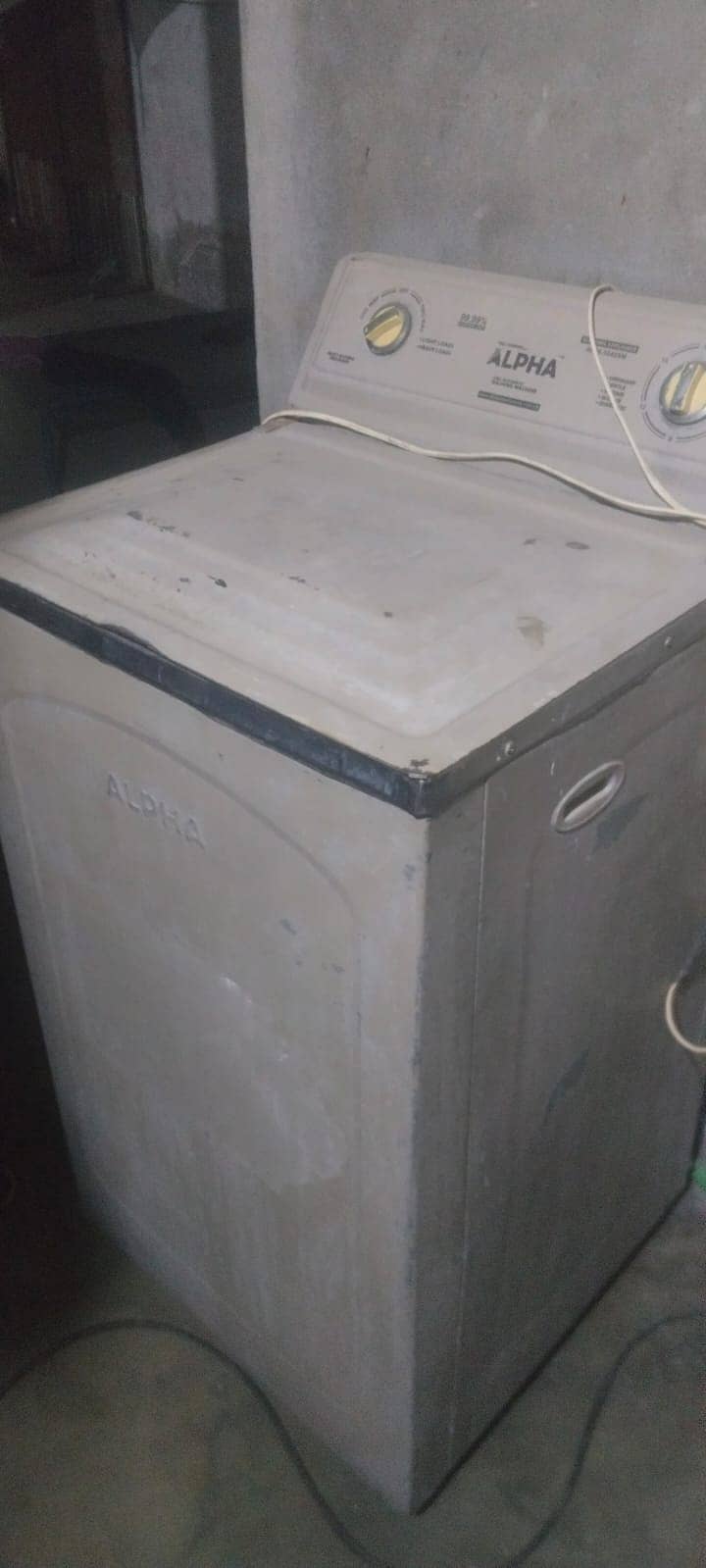 Alpha washing machine 2