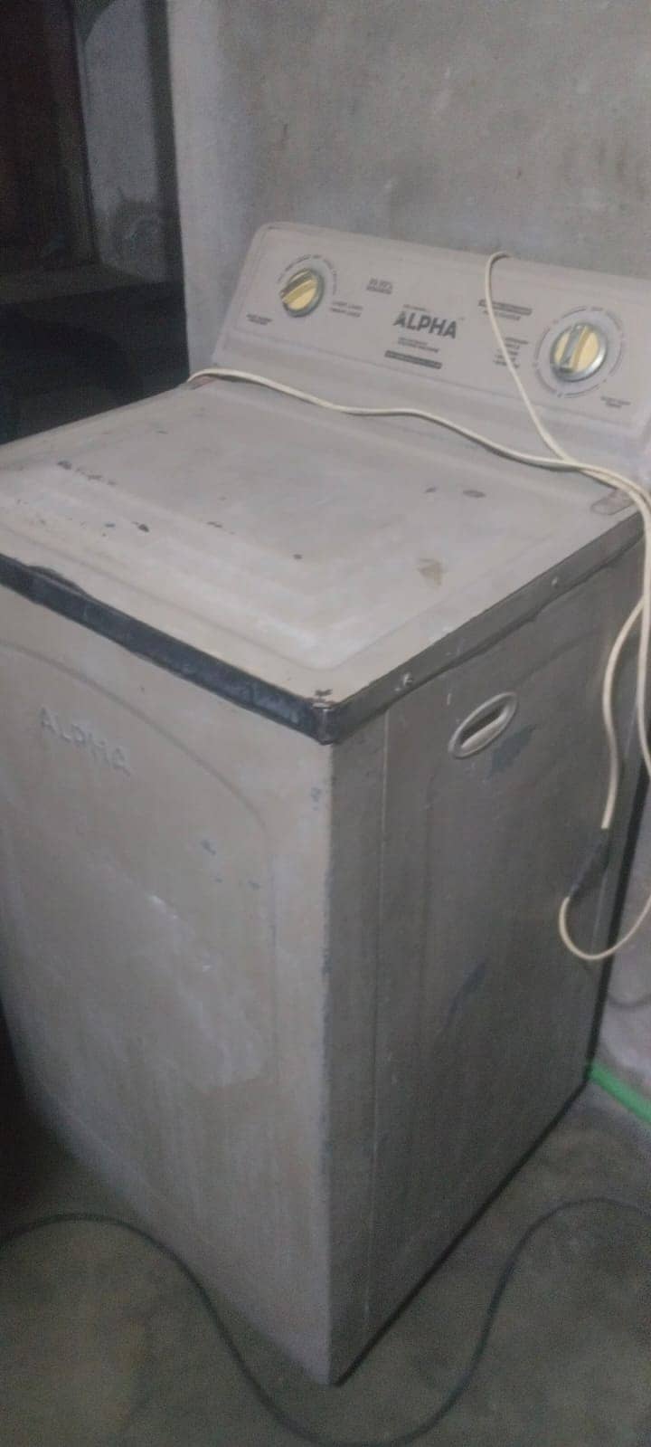 Alpha washing machine 3