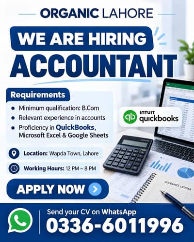 Accountant Required
