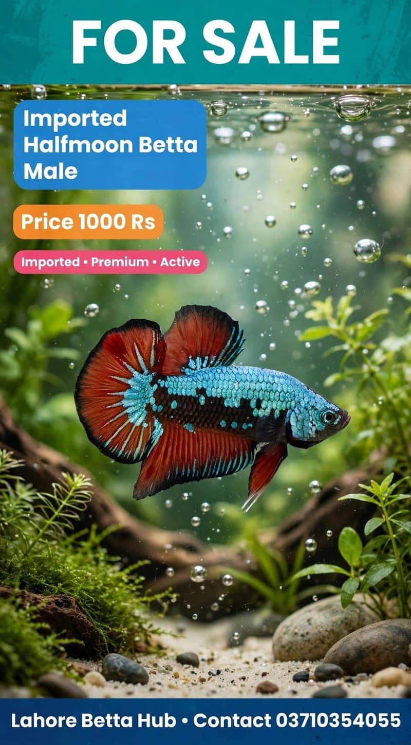 imported Betta fish 6