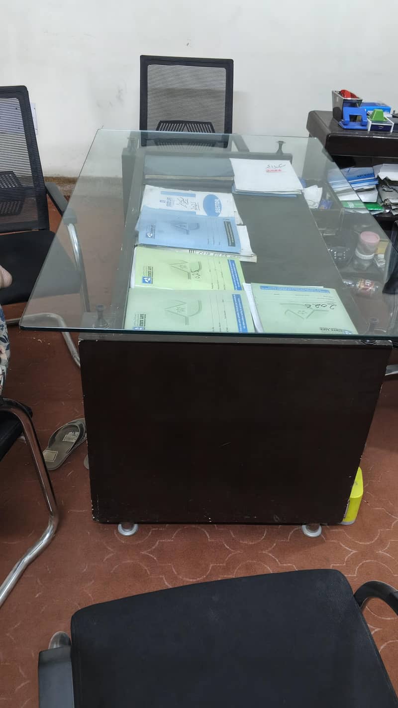 office glass table 2