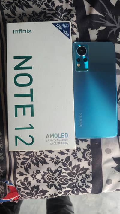 Infinix Note 12 double sim pta approved 6/128 gb