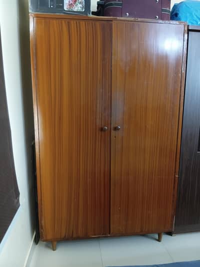 real wooden make wardrobe