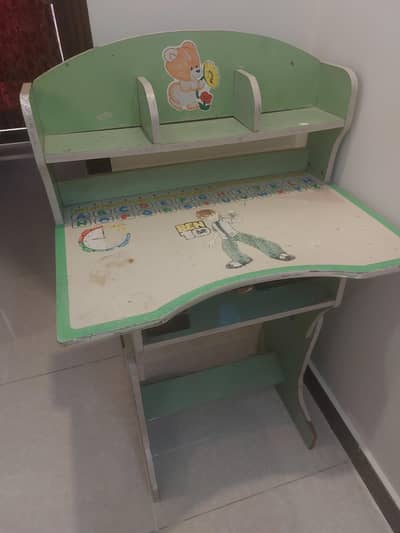 children study table and chair