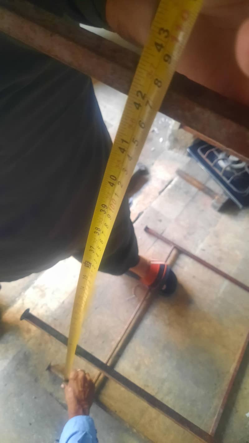 iron stool table 2