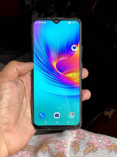 Infinix hot 9 play 4gb 64gb pta exchange possible 03064178199