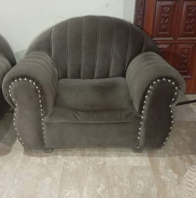 6 seater sofa set (used)