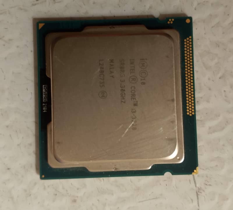 IntelCore i3-3220 Processor(3.3GHz  3MB Cache) LGA1155 Working Perfect 0