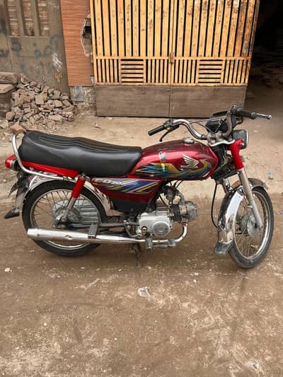 Honda cd70 2021 model for sale urjunt Punjab number biometric avai