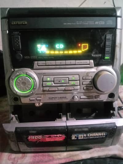 Aiwa NSX-S555 Original Stereo Amplifier Unit Only