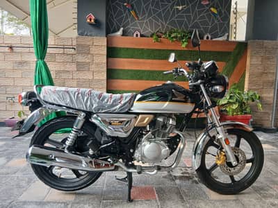 Honda CG 150 2026 Model 2320 Km Black Colour