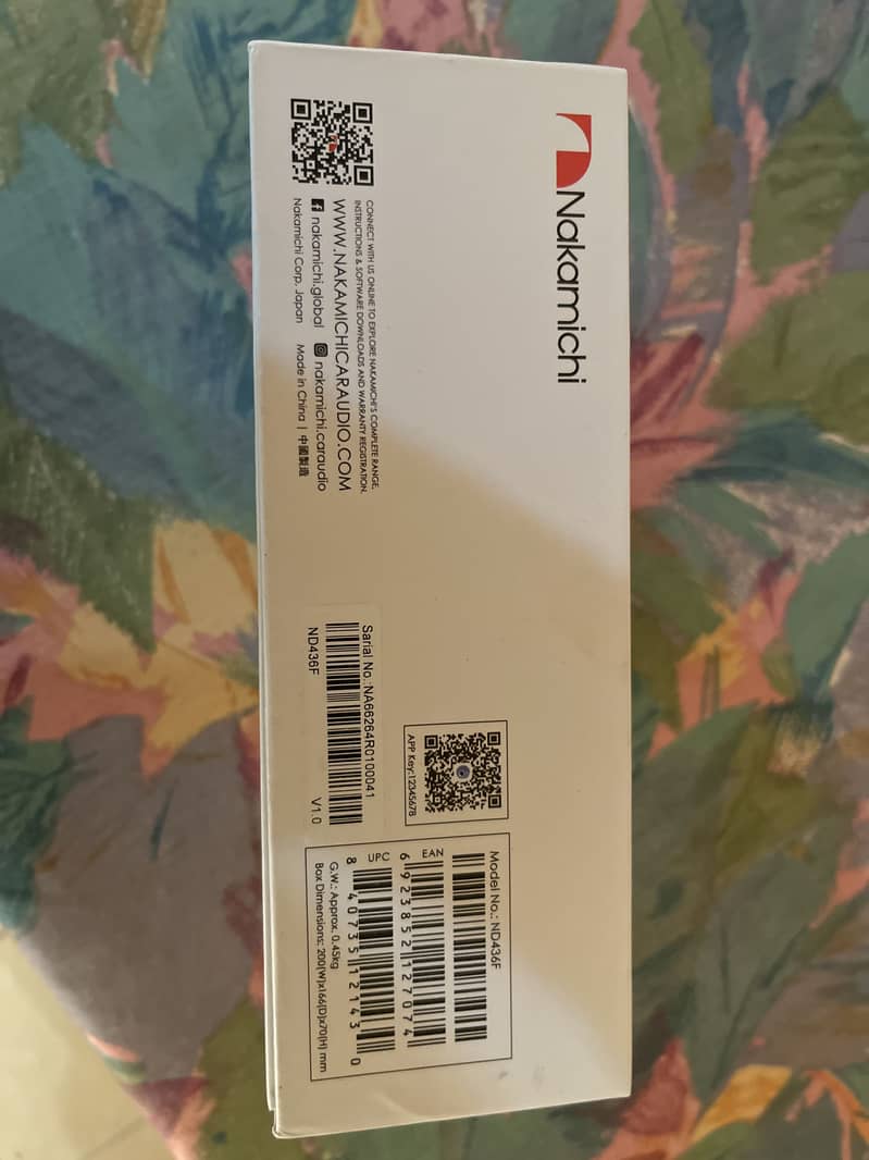 Nakamichi Dash camera 1