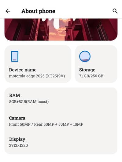 Motorola Edge 2025