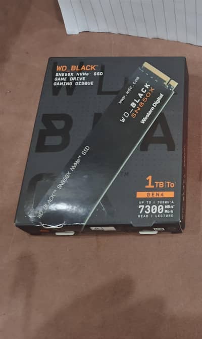 WD Black Sn850x 1tb