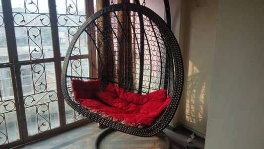 Double Seater Hanging Egg Swing Chair / Jhula