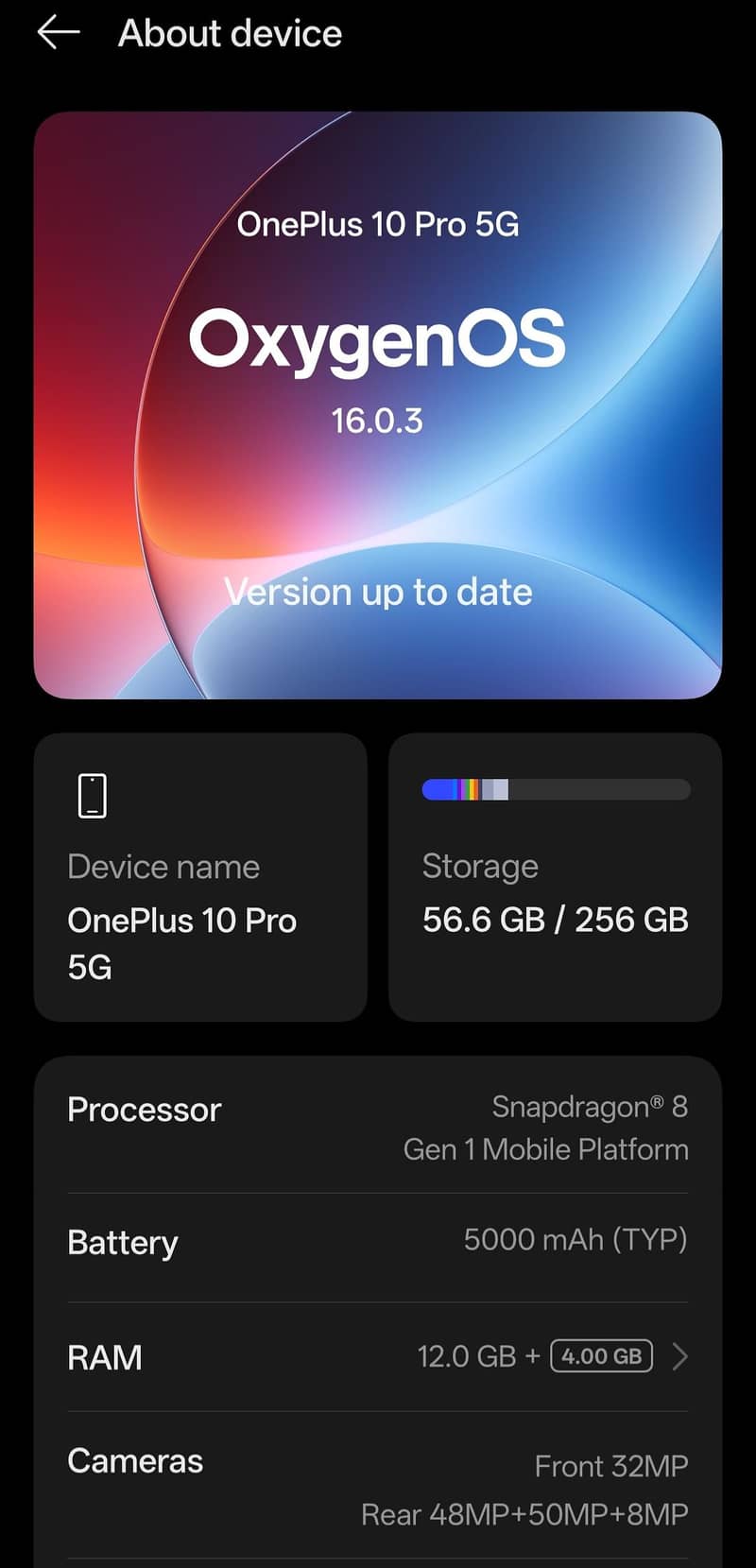 One Plus 10 Pro 4