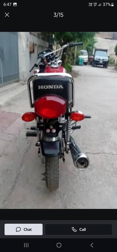 Honda 125 all okay urgent sale only cash