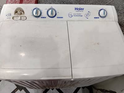 haier washing & dryer