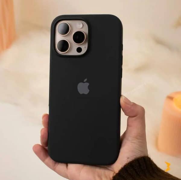 New Luxury Official Silicone Case for iPhone models (All Listed): Polo Leather Case in Titanium, Black, Purple, Blue, Orange